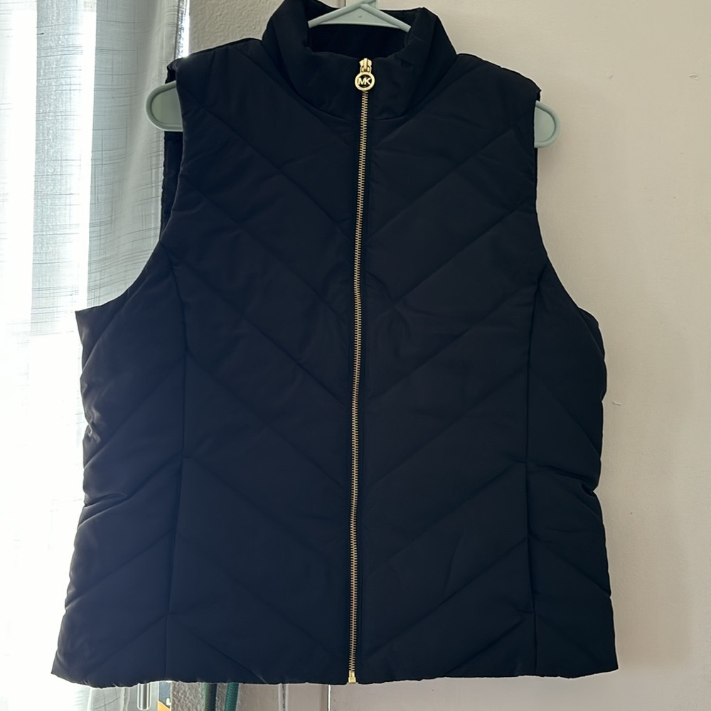 Michael Kors black vest size large